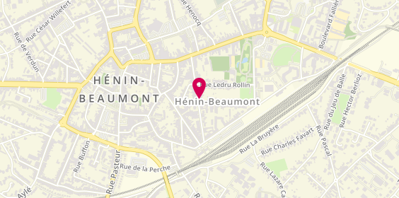 Plan de BADAOUI Karim, 179 Avenue Victor Hugo, 62110 Hénin-Beaumont