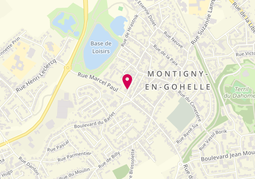 Plan de PETIT Marc Antoine, 7 Rue Casimir Beugnet, 62640 Montigny-en-Gohelle