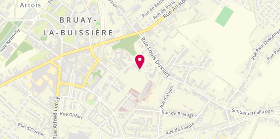 Plan de HOUVENAEGHEL Amélie, 56 Rue du Charolais, 62700 Bruay-la-Buissière