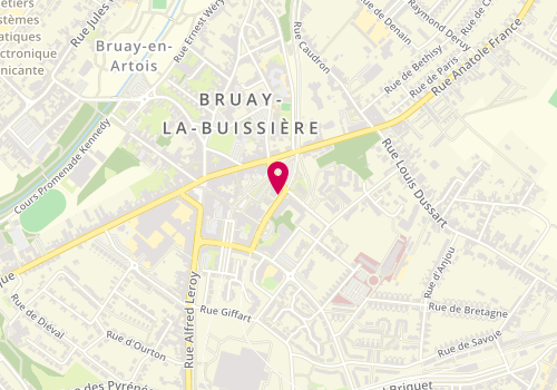 Plan de STRUGALSKI Elodie, 16 Rue d'Alsace - Appt.7, 62700 Bruay-la-Buissière