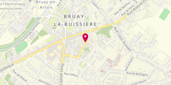 Plan de CLAUSSE-BACQUET Jennifer, 16 Rue d'Alsace - Appt.7, 62700 Bruay-la-Buissière