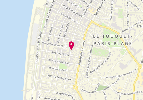 Plan de PENET Pierre, 115 Rue Andrei Sakharov, 62520 Le Touquet-Paris-Plage