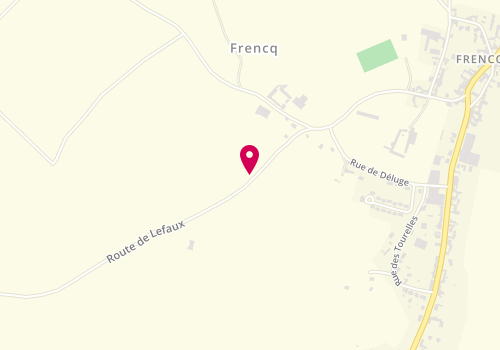 Plan de CAPLIER Julien, 33 Route de Lefaux, 62630 Frencq