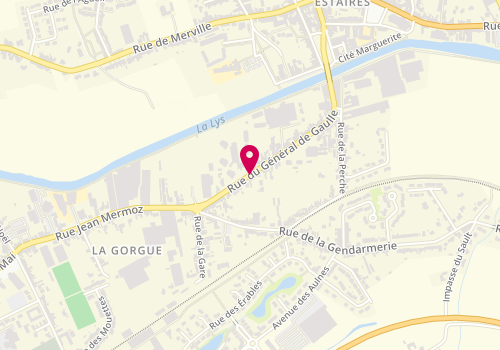 Plan de COQUEL-FLAMENT Christelle, 11 Rue du General de Gaulle, 59253 La Gorgue