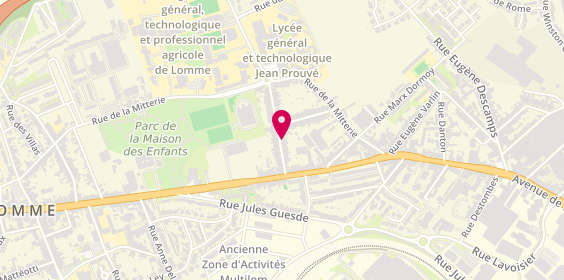 Plan de VIANE Steffy, 24 Rue du Maire Andre, 59000 Lille