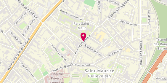 Plan de BUISSET Charlotte, 68 Rue du Buisson, 59800 Lille