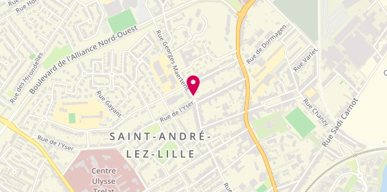Plan de BAERT Julien, 44 Rue Georges Maertens, 59350 Saint-André-lez-Lille
