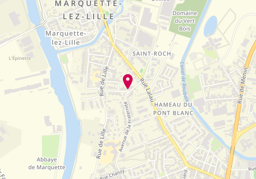 Plan de BERGEUS Florent, 29 Avenue de la Liberte, 59520 Marquette-lez-Lille