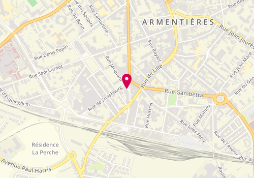 Plan de SOONEKINDT Dany, 4 Place Gustave Lambin, 59280 Armentières