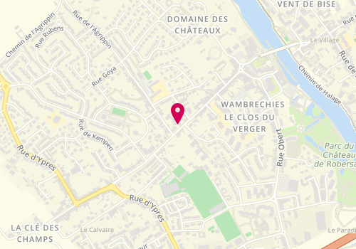 Plan de DUBOIS Christelle, 138 Rue du Général Leclerc, 59118 Wambrechies