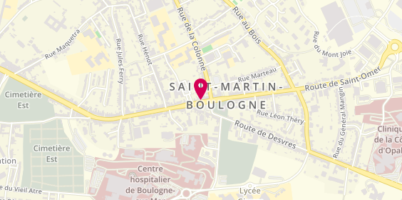 Plan de ANQUEZ Thibault, 293 Route de Saint Omer, 62280 Saint-Martin-Boulogne