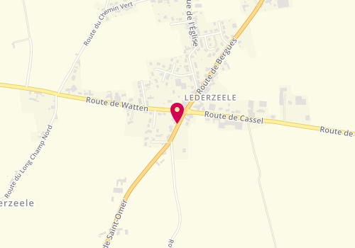 Plan de SCHRYVE Anne, 4 Bis Route de Saint Omer, 59143 Lederzeele