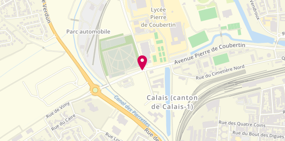 Plan de LOIRE Magalie, 757 Avenue Pierre de Coubertin, 62100 Calais