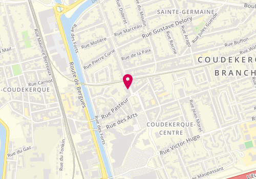 Plan de TIMMERMAN Charlotte, 118 Boulevard Jean Jaurès, 59210 Coudekerque-Branche