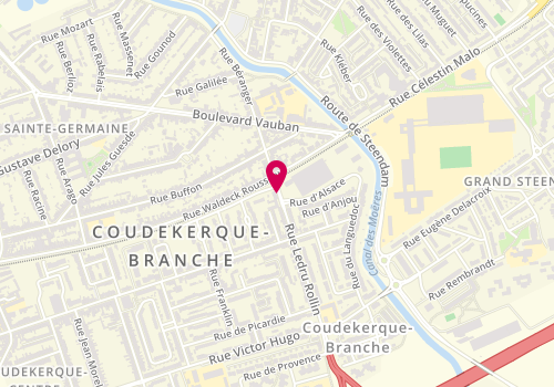 Plan de BETHLEEM Laetitia, 5 Rue Ledru Rollin, 59210 Coudekerque-Branche