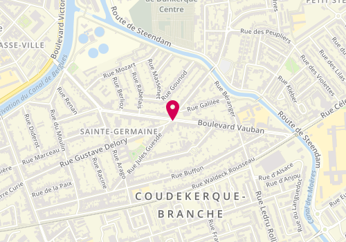 Plan de HARRE Christophe, 113 Boulevard Vauban, 59210 Coudekerque-Branche