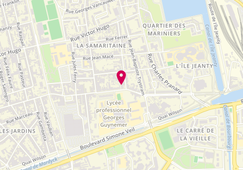Plan de WOISSELIN Matthias, 34 Rue de la République, 59430 Dunkerque