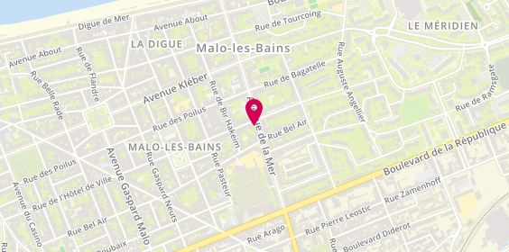 Plan de CRETON Loïc, 102 Avenue de la Mer, 59240 Dunkerque